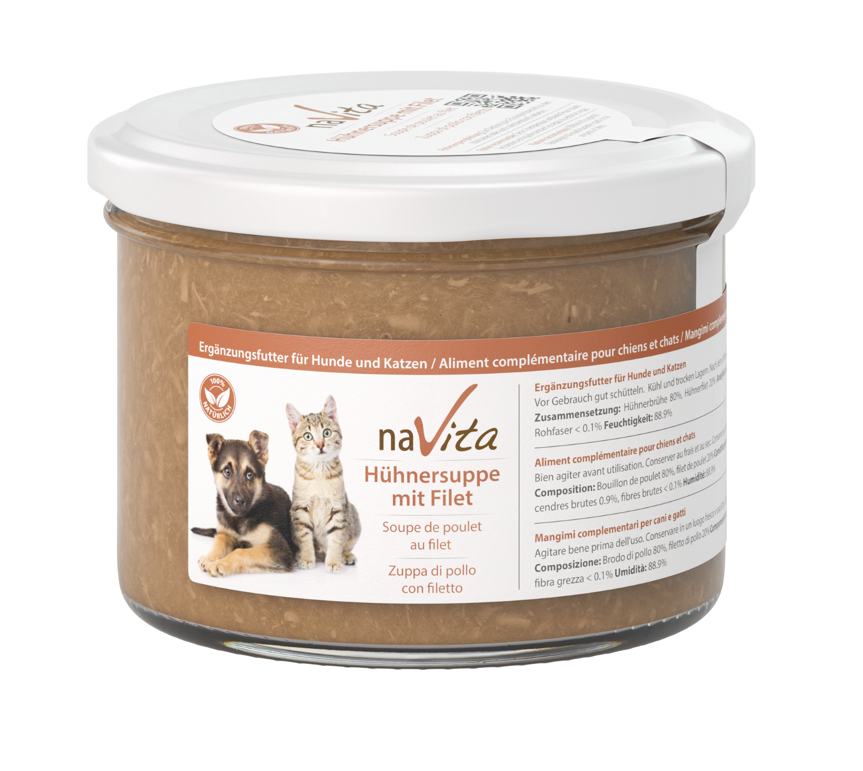 Hühnersuppe mit Filet 190ml